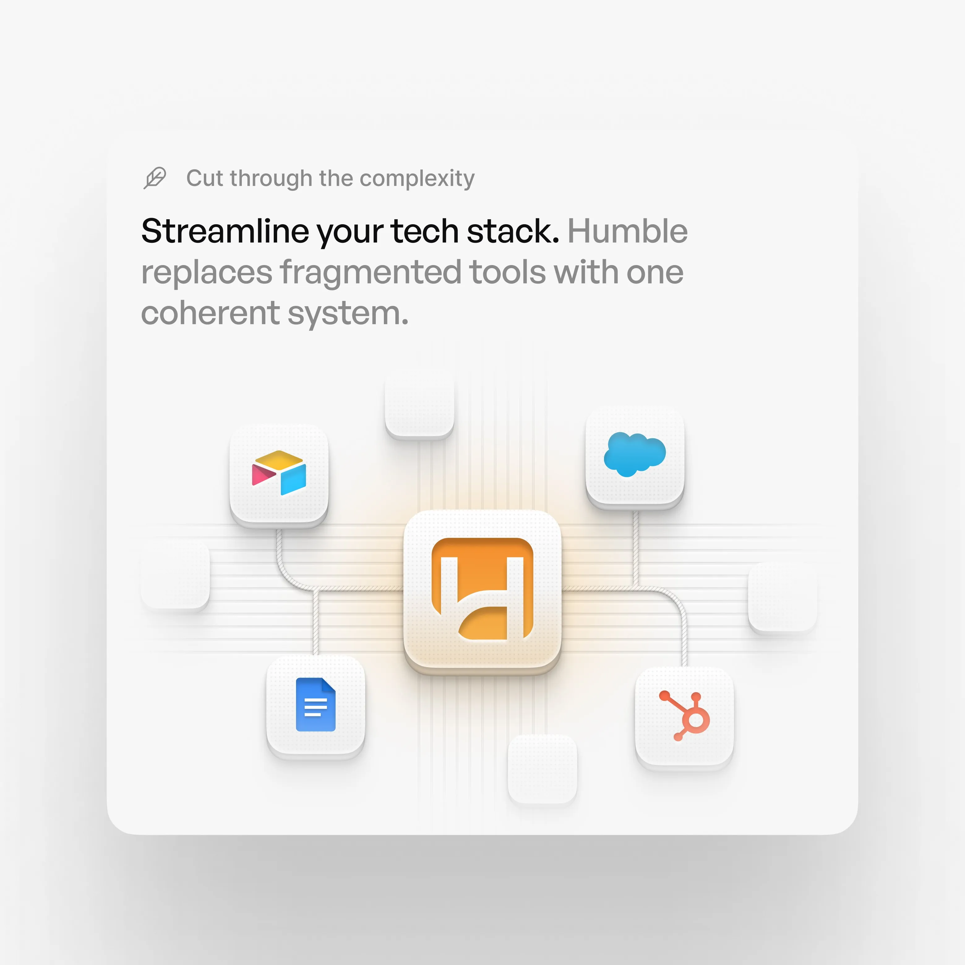 Humble · Manufacturing Software